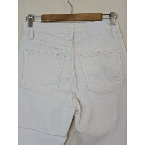 LUCKY BRAND 90's High Rise Loose Crop Jeans Size 26 Straight Leg Button Fly - Picture 7 of 12